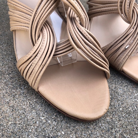 $350~LOEFFLER RANDALL~Leather Knot Sandals~9/9.5 - Picture 7 of 14